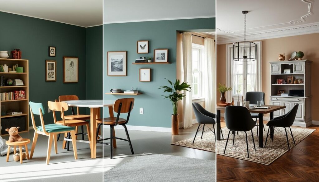 Verschillende scenario's waarin eetstoelen zonder wielen ideaal zijn Verschillende scenario's waarin eetstoelen zonder wielen ideaal zijn