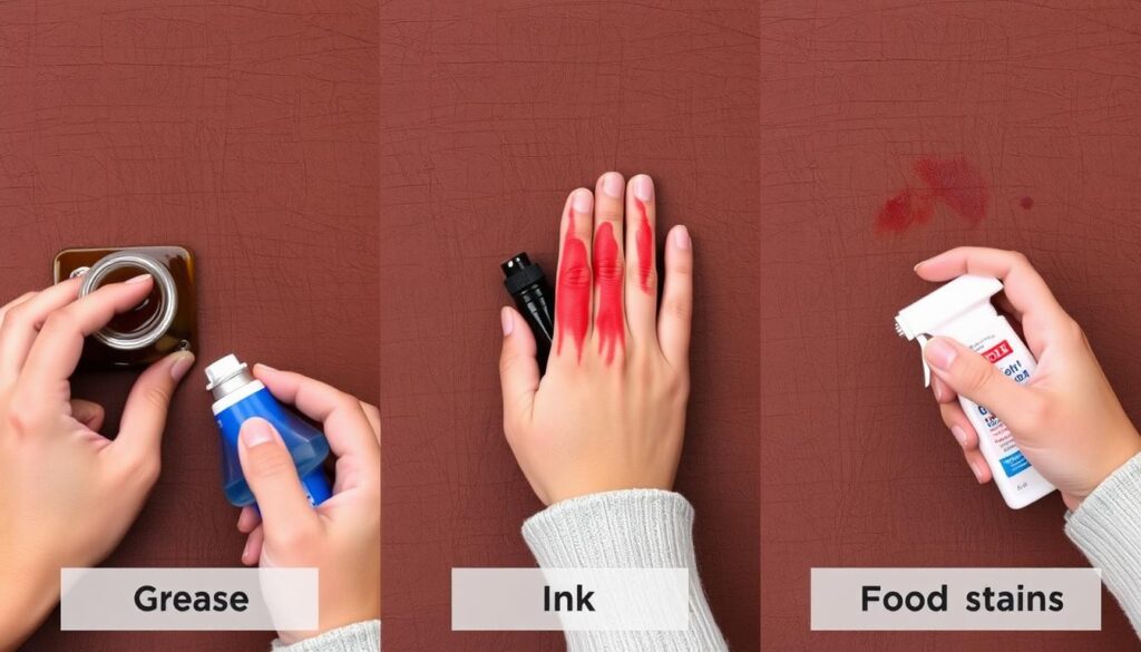 Verschillende soorten vlekken op leer en de juiste reinigingsmethoden