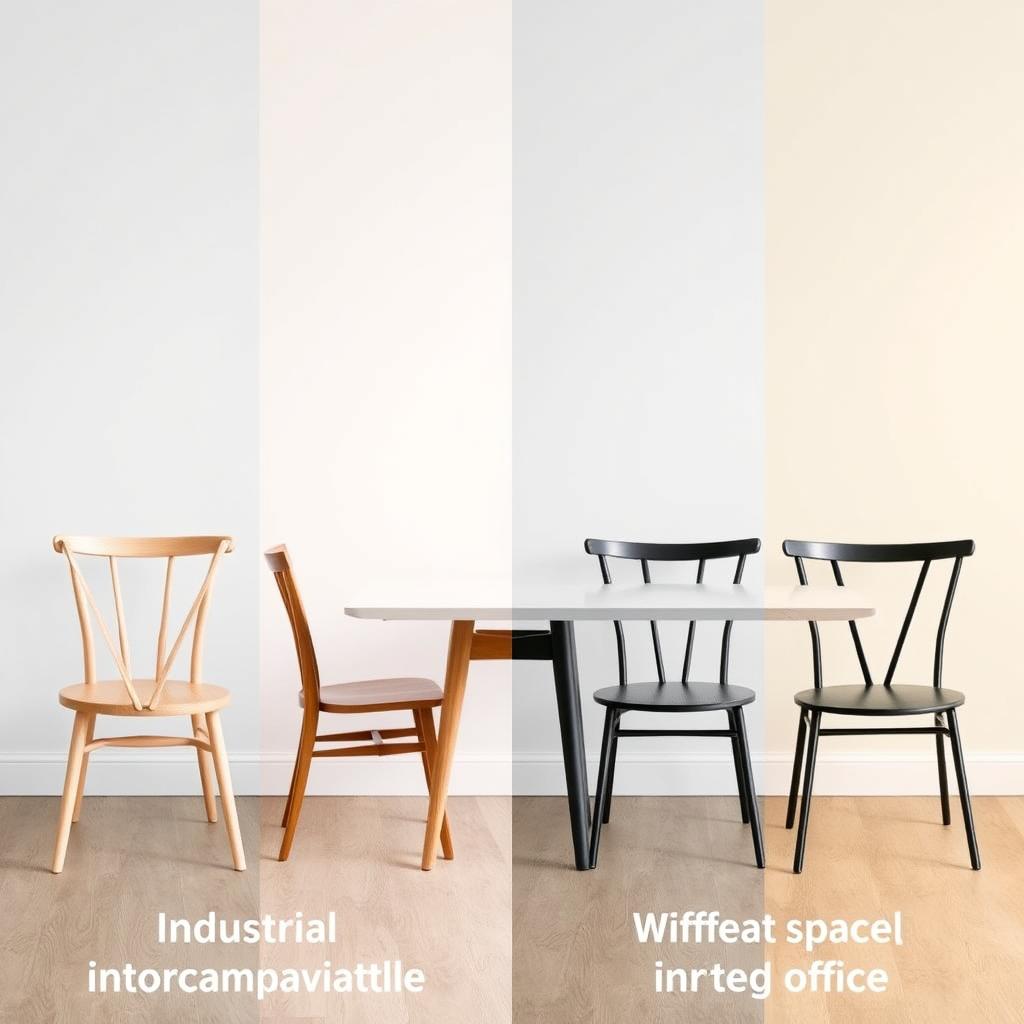 Verschillende stijlen eetkamerstoelen en hun visuele impact Verschillende stijlen eetkamerstoelen en hun visuele impact