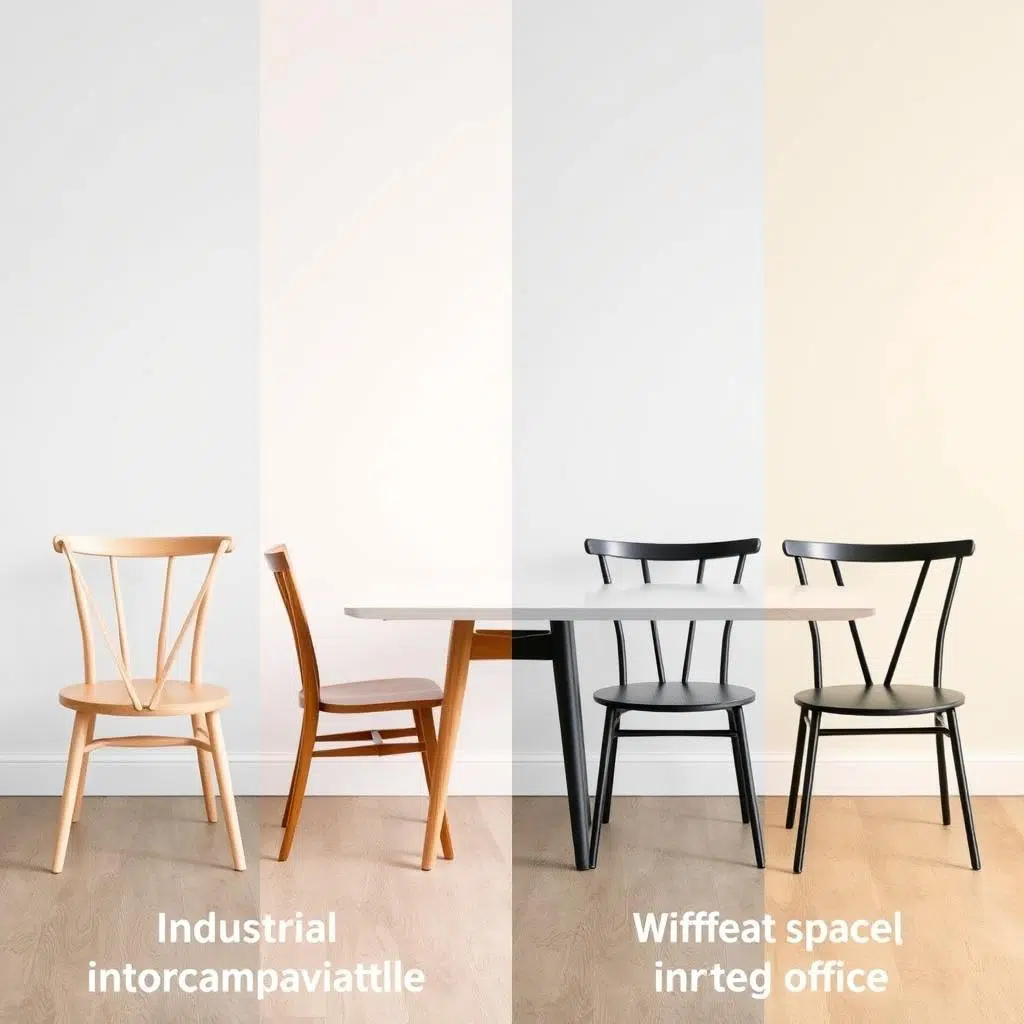 Verschillende stijlen eetkamerstoelen en hun visuele impact Verschillende stijlen eetkamerstoelen en hun visuele impact