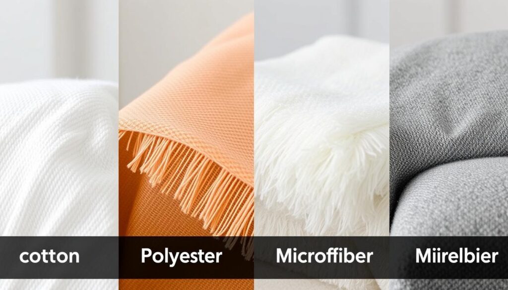 Verschillende stofsoorten