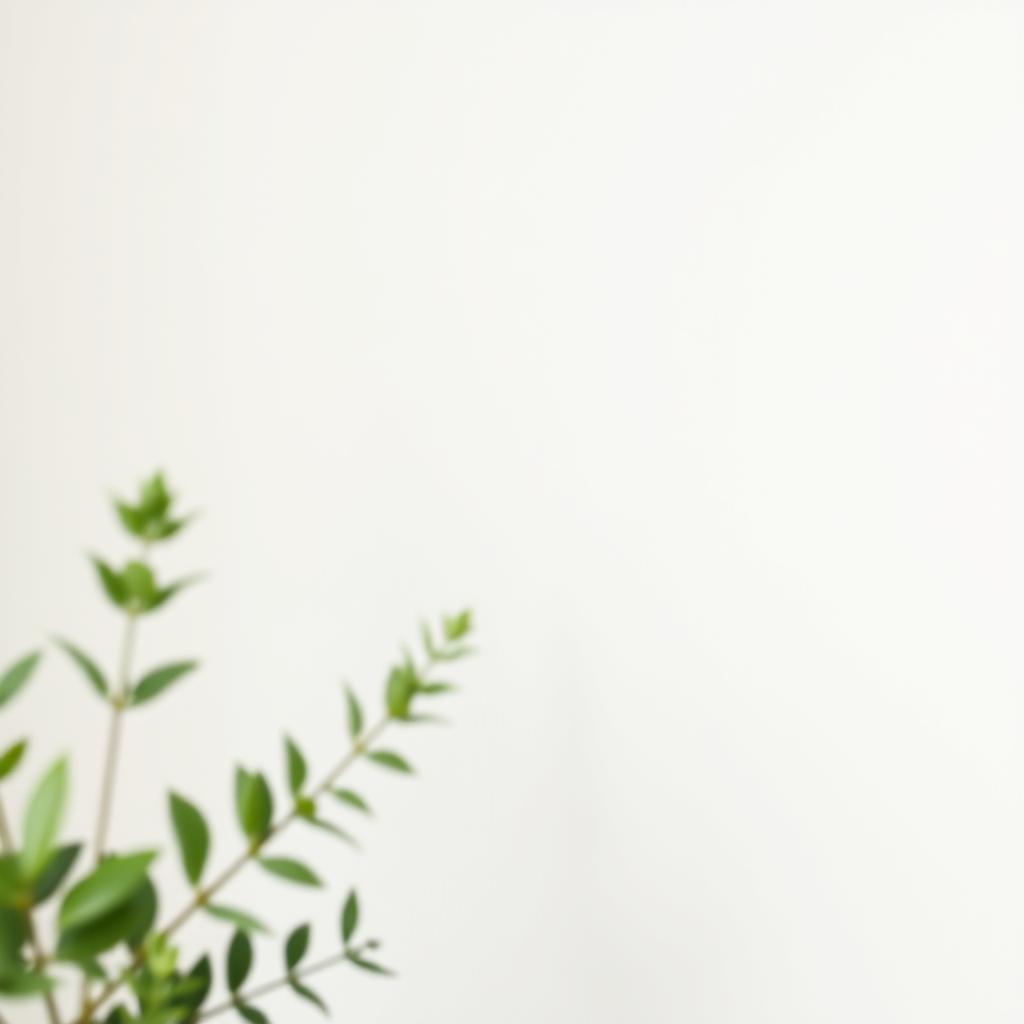 Voorbeeld van Scandinavisch wit met groene ondertoon op een muur