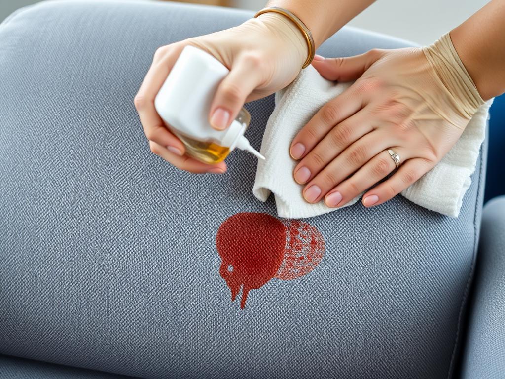 Voorbehandeling van vlekken