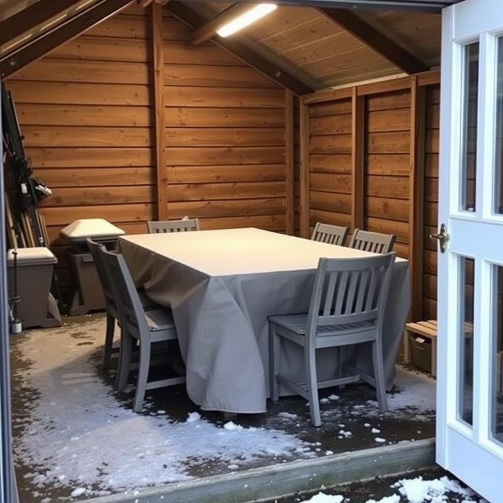 Winter opslag Winter opslag