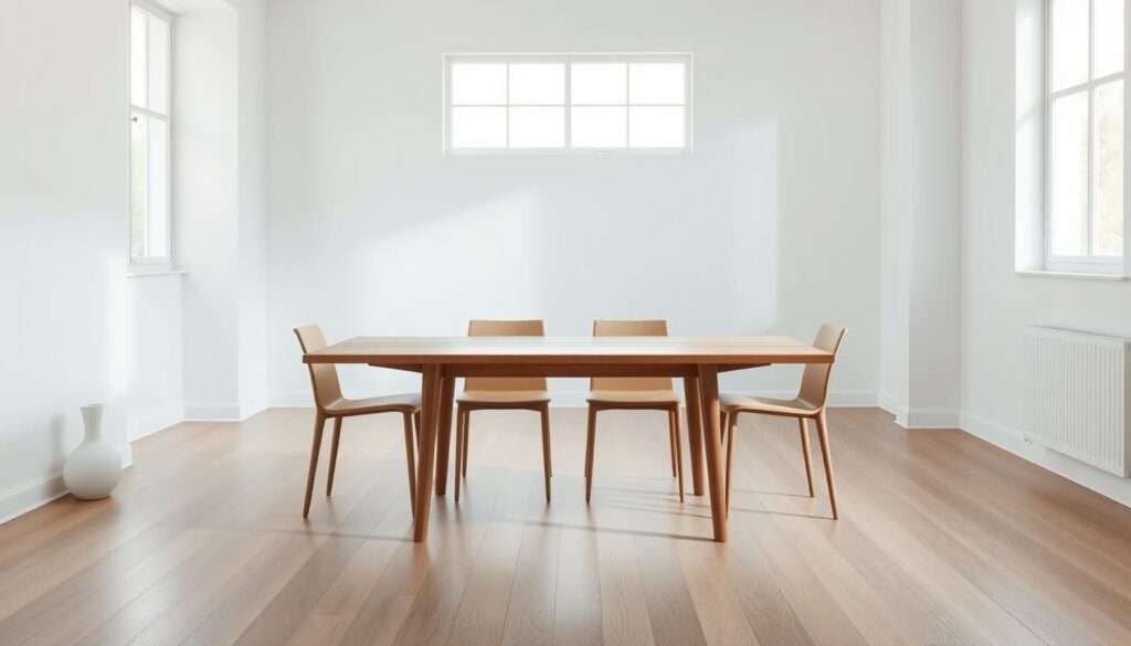 afmetingen eettafel