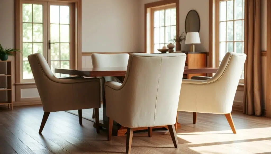 comfort van eetkamerstoelen
