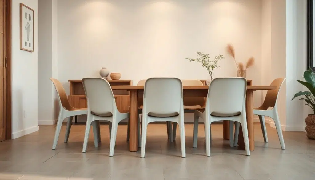 kunststof eetkamerstoelen