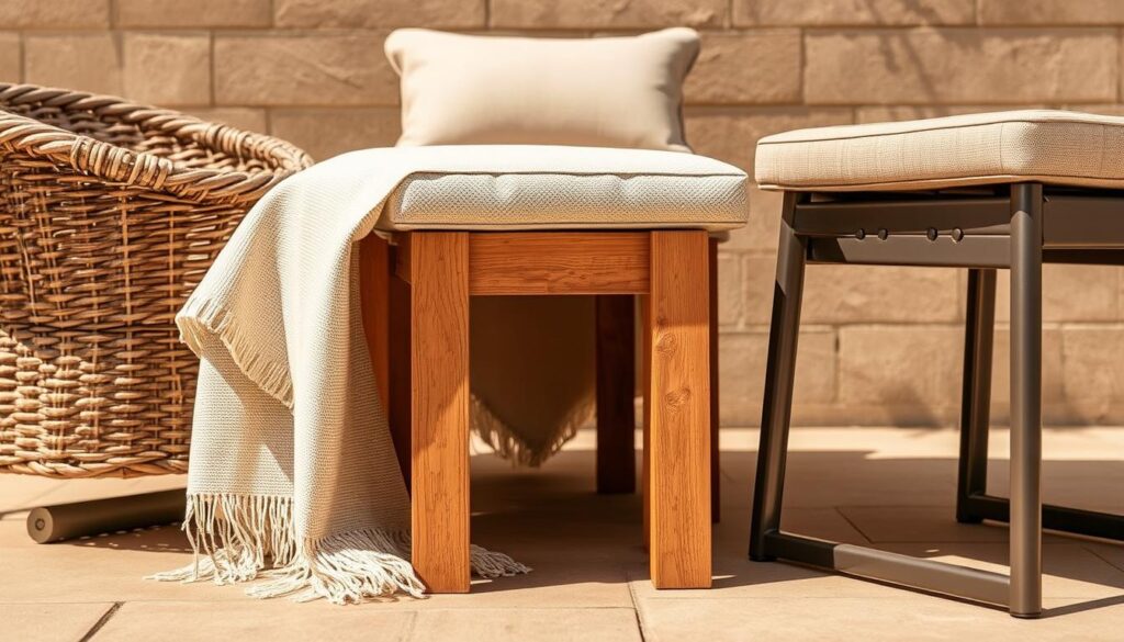 materiaal voor tuinstoelen