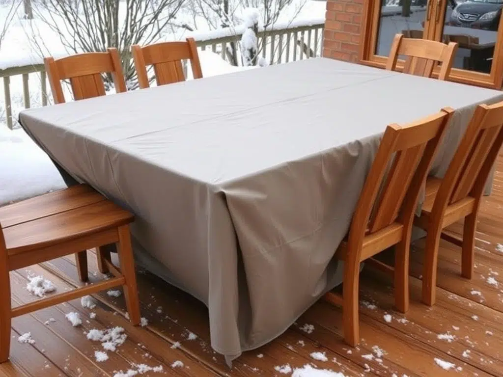 winter met beschermhoes winter met beschermhoes