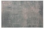 Het Cirix dessin 2301 Sea blue 200x290 is een rechthoekig vloerkleed met een abstract structuurpatroon in blauwe en grijze tinten, met een subtiel, gemêleerd dessin voor een moderne look.
