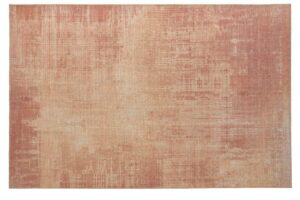 Het Cirix dessin 2301 Spice 200x290 is een rechthoekig vloerkleed met een verweerd structuurpatroon in warme roze-, perzik- en beigetinten voor een subtiele, vervaagde look.