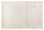 Het Bonita Light Beige 141 170x230 is een rechthoekig, off-white geweven vloerkleed met een subtiel structuurpatroon en netjes afgewerkte randen, afgebeeld op een witte ondergrond.