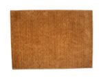 De San Stefano Rust 10 200x300 is een rechthoekige bruine deurmat met een eenvoudige, effen textuur op een witte achtergrond.