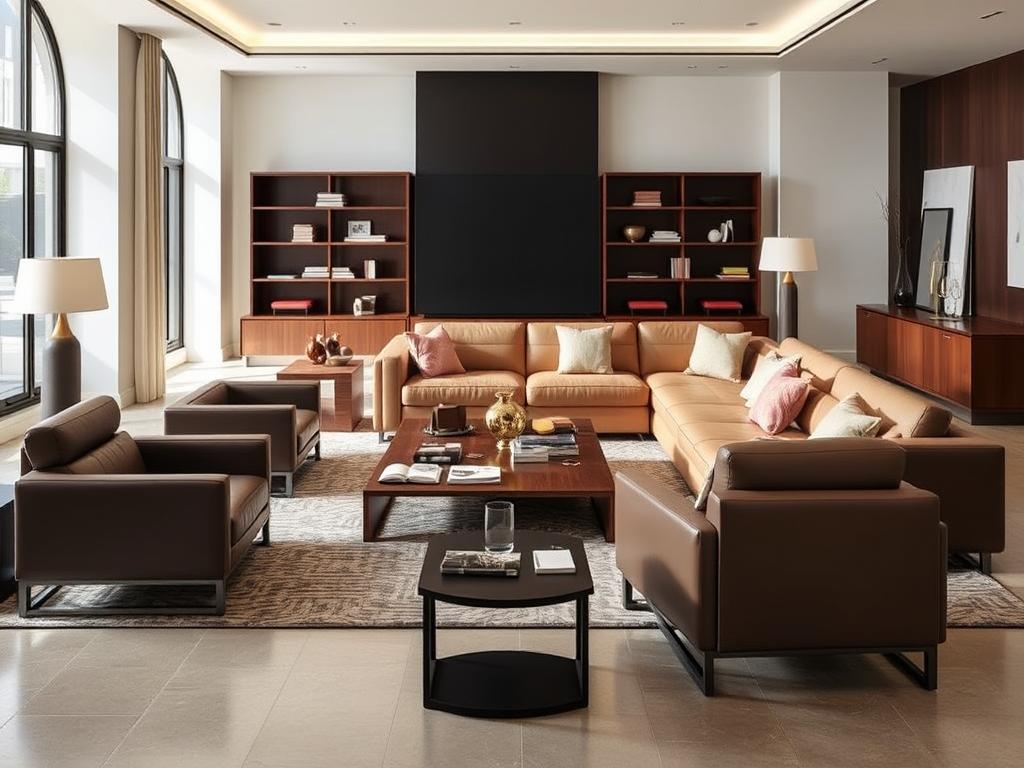 Cassina meubels die het langst meegaan in een luxe woonkamer Cassina meubels die het langst meegaan in een luxe woonkamer