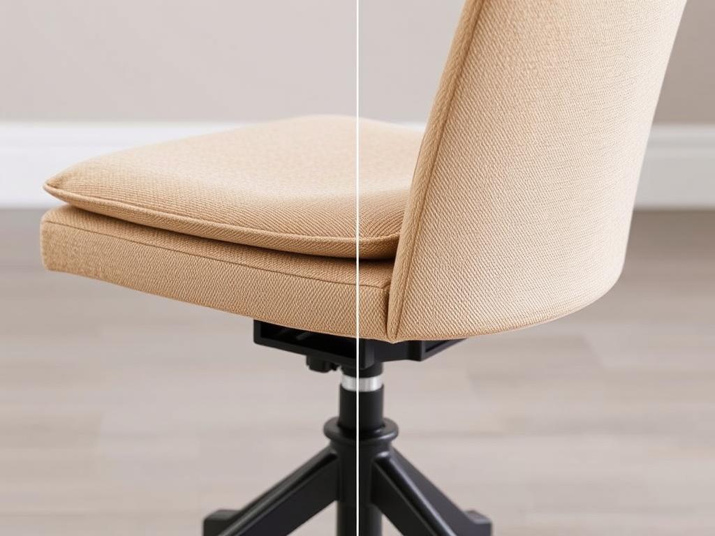 Comfortabele eetkamerstoel model Oviedio met bouclé stof