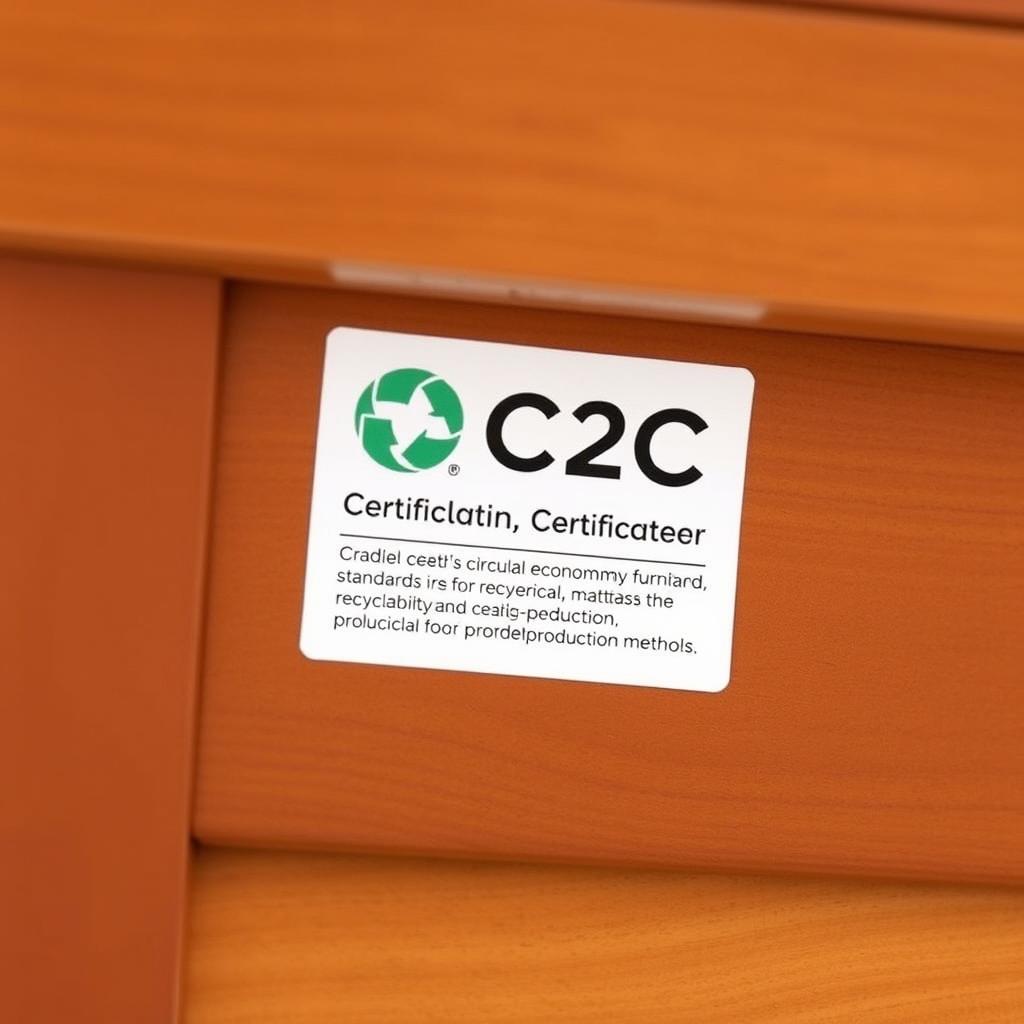 Cradle to Cradle certificering voor circulaire meubels Cradle to Cradle certificering voor circulaire meubels