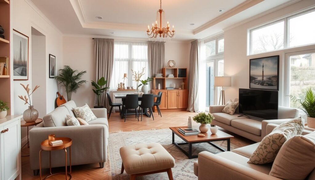 Een gezellig ingericht huis dat laat zien hoe een goed budgetplan tot een mooi resultaat kan leiden Een gezellig ingericht huis dat laat zien hoe een goed budgetplan tot een mooi resultaat kan leiden