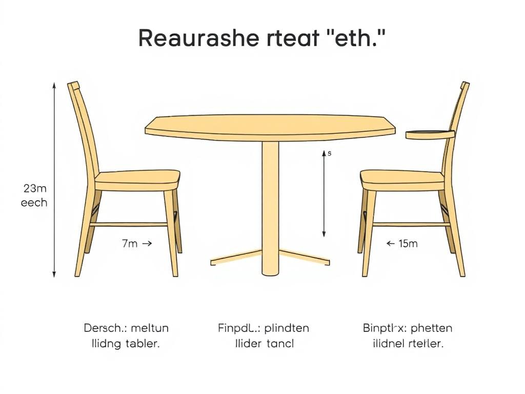 Ergonomische aspecten van stoere eetkamerstoelen met aanduiding van ideale afmetingen