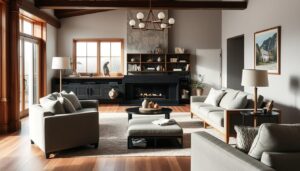 Hoogwaardige meubels in een modern interieur tonen beste kwaliteit meubels