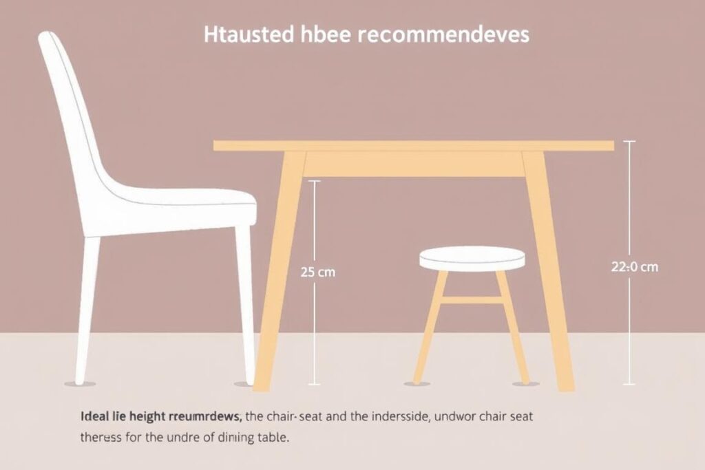 Juiste hoogte van eetkamerstoelen in verhouding tot eettafel bij Nieuwe Sfeer aanbieding Juiste hoogte van eetkamerstoelen in verhouding tot eettafel bij Nieuwe Sfeer aanbieding