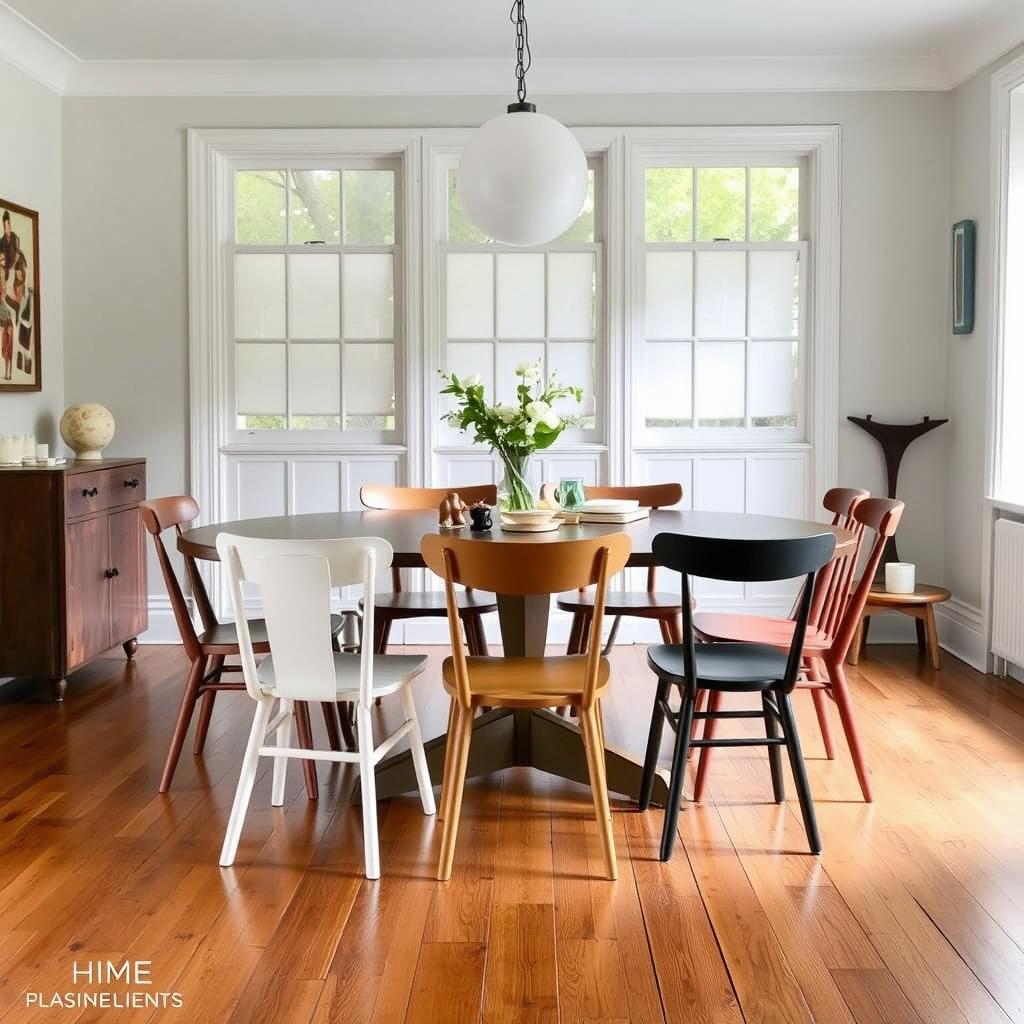 Mix-and-match eetkamerstoelen voor een persoonlijke stijl