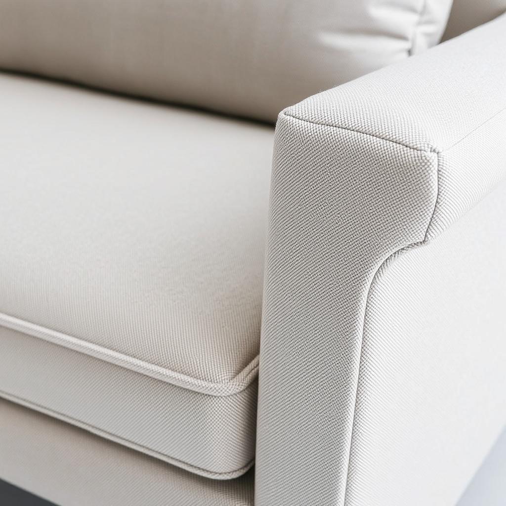 Moderne loungestoel met stoffen bekleding Moderne loungestoel met stoffen bekleding