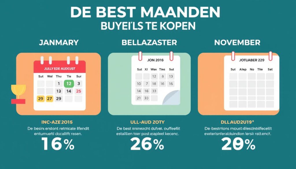 Samenvatting van de goedkoopste maanden om meubels te kopen met seizoensgebonden kortingen