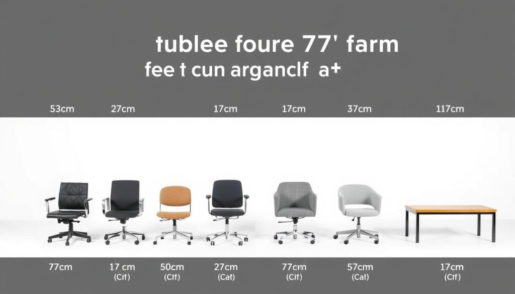 Vergelijking van verschillende stoeltypes geschikt voor een tafel van 77 cm Vergelijking van verschillende stoeltypes geschikt voor een tafel van 77 cm