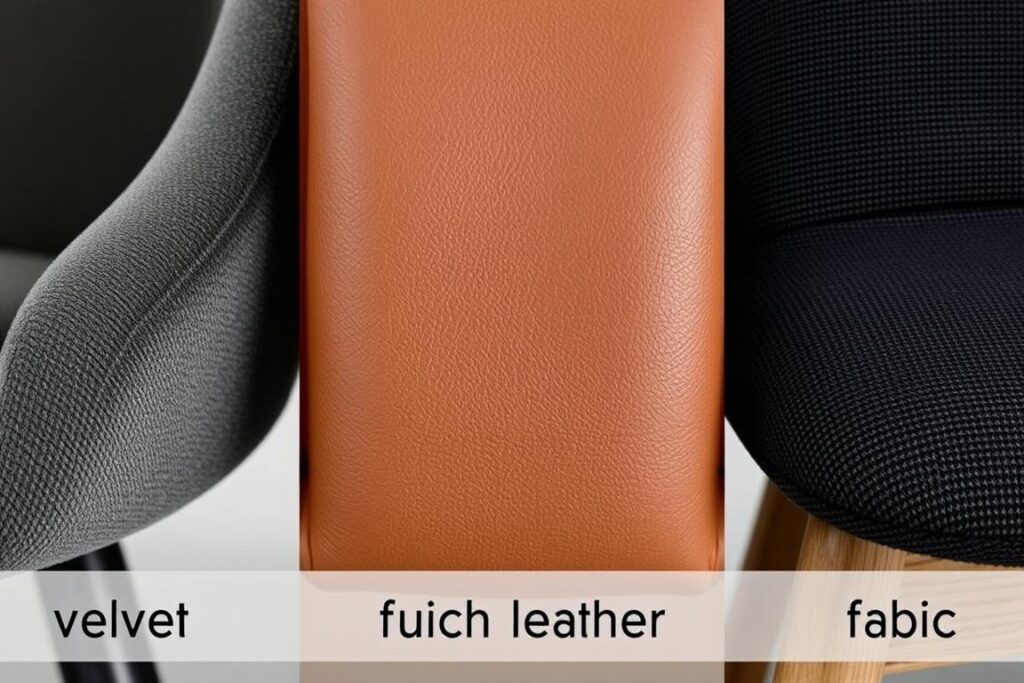 Verschillende materialen voor eetkamerstoelen in de aanbieding bij Nieuwe Sfeer Verschillende materialen voor eetkamerstoelen in de aanbieding bij Nieuwe Sfeer