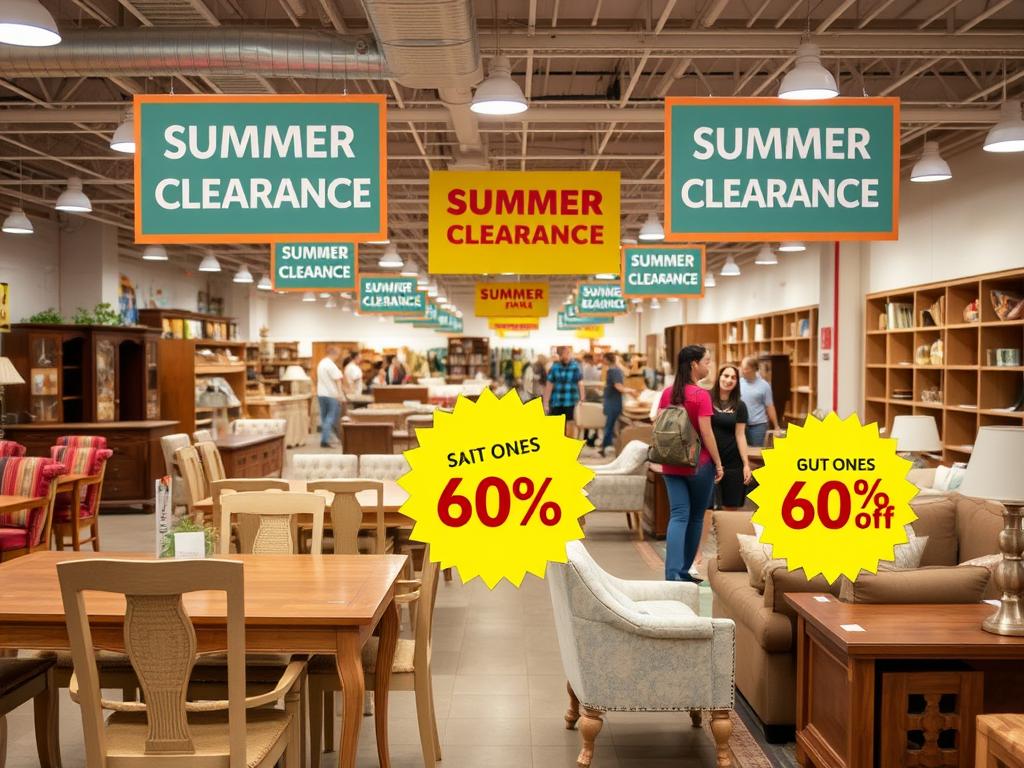 Zomeruitverkoop van meubels in juli-augustus, een voordelige maand om meubels te kopen Zomeruitverkoop van meubels in juli-augustus, een voordelige maand om meubels te kopen