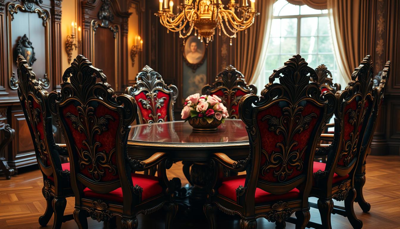 barok eetkamer stoelen