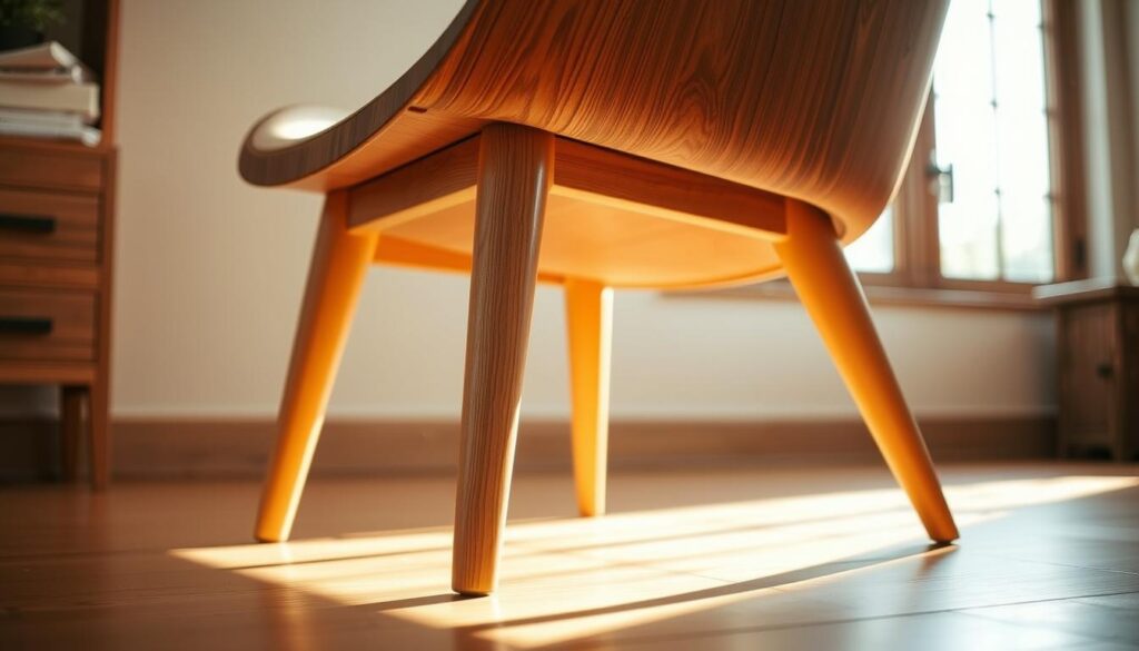 duurzame beukenhouten stoelpoten