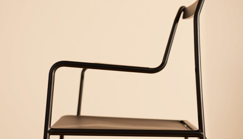 zwart metalen onderstel