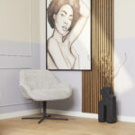 Fauteuil Mila | Licht Grijs