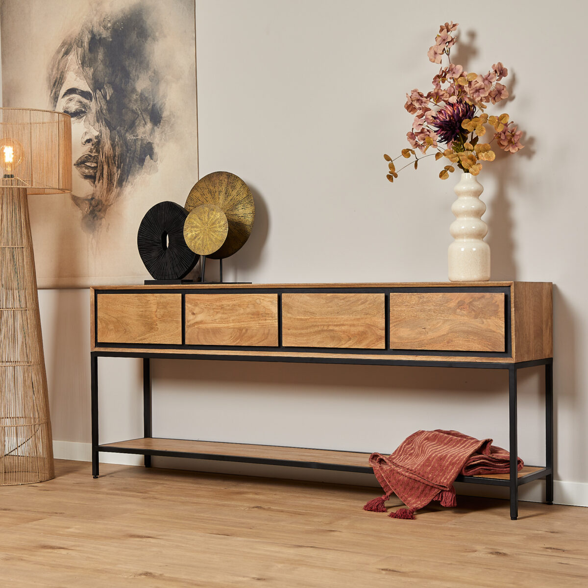 Sidetable RichWood | 180 cm - Afbeelding 1