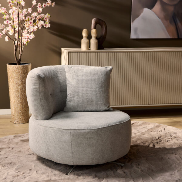 Fauteuil Fien | Licht Grijs