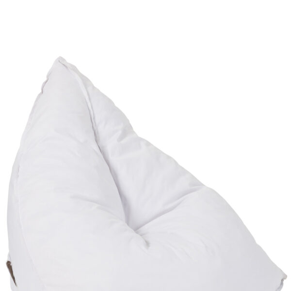 Zitzak Driehoek Wit Polyester