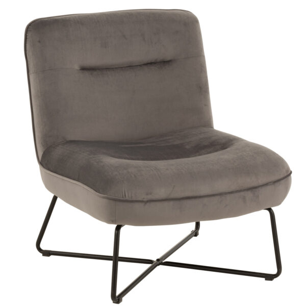 Lounge Chair Frame Midden Grijs