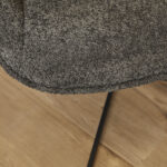 Fauteuil Mila | Donker Grijs - Afbeelding 2