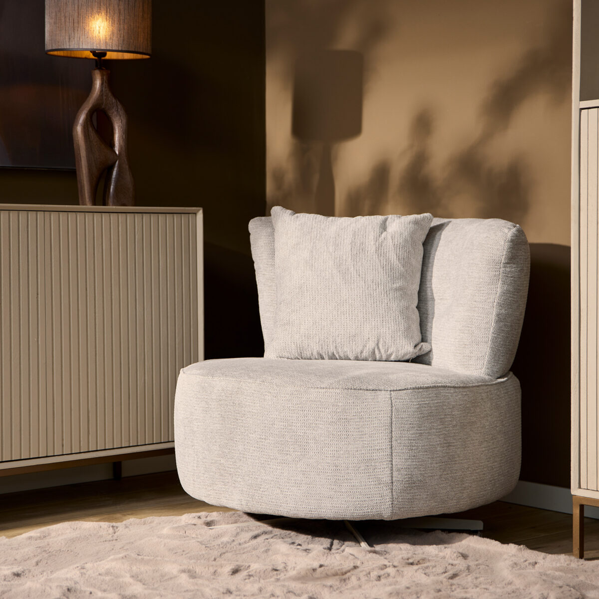 Fauteuil Fien | Licht Grijs - Afbeelding 2