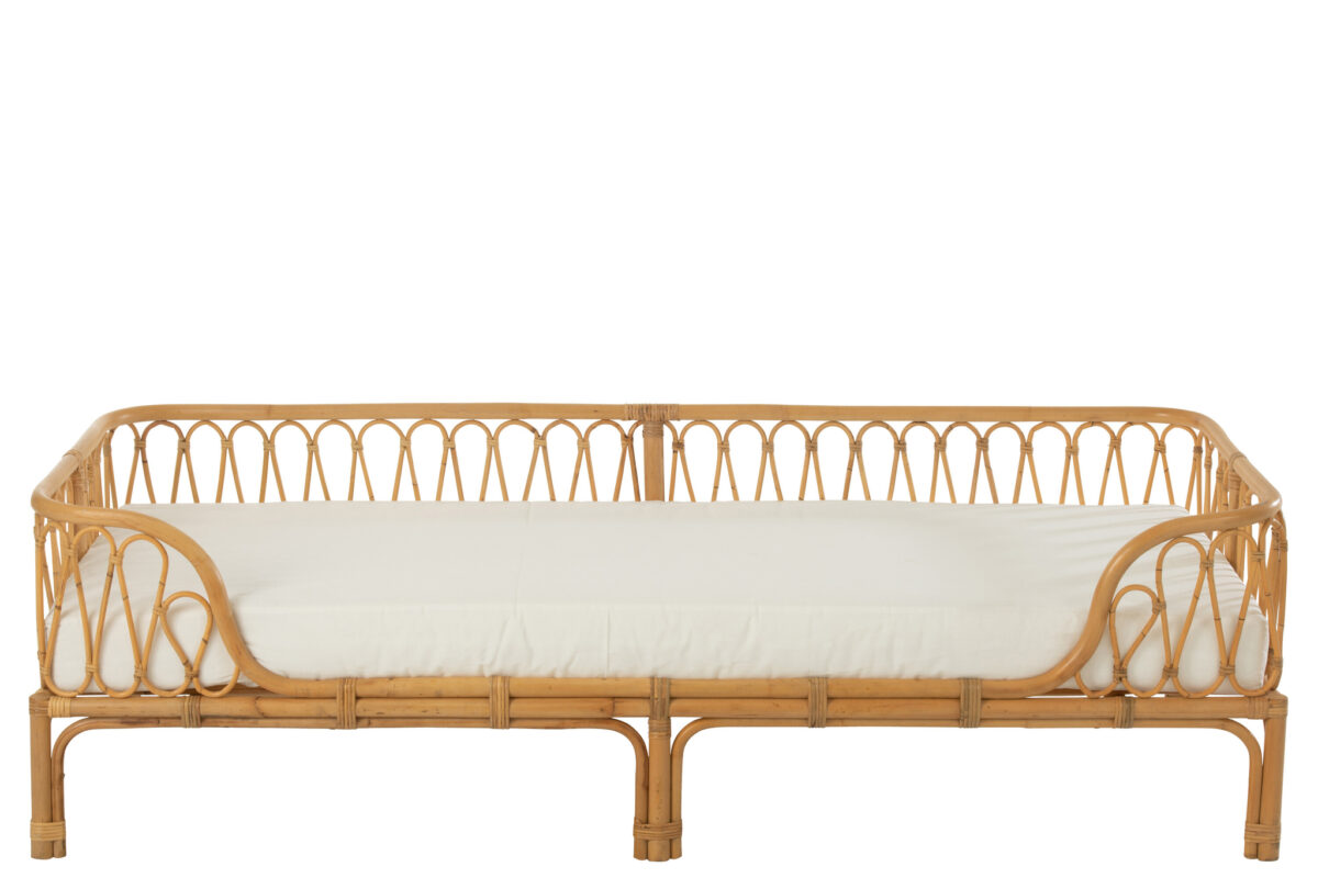 Bed Pierre Rotan Natuurlijk - Afbeelding 3