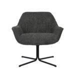 Fauteuil Mila | Donker Grijs - Afbeelding 4