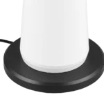 De Workliving Projectas V1 Mesh Black Edition ergonomische bureaustoel (NEN 1335) heeft een rugleuning van zwart gaas, een gestoffeerde zitting, verstelbare armleuningen en een chromen onderstel met vijf wielen, afgebeeld op een witte achtergrond.