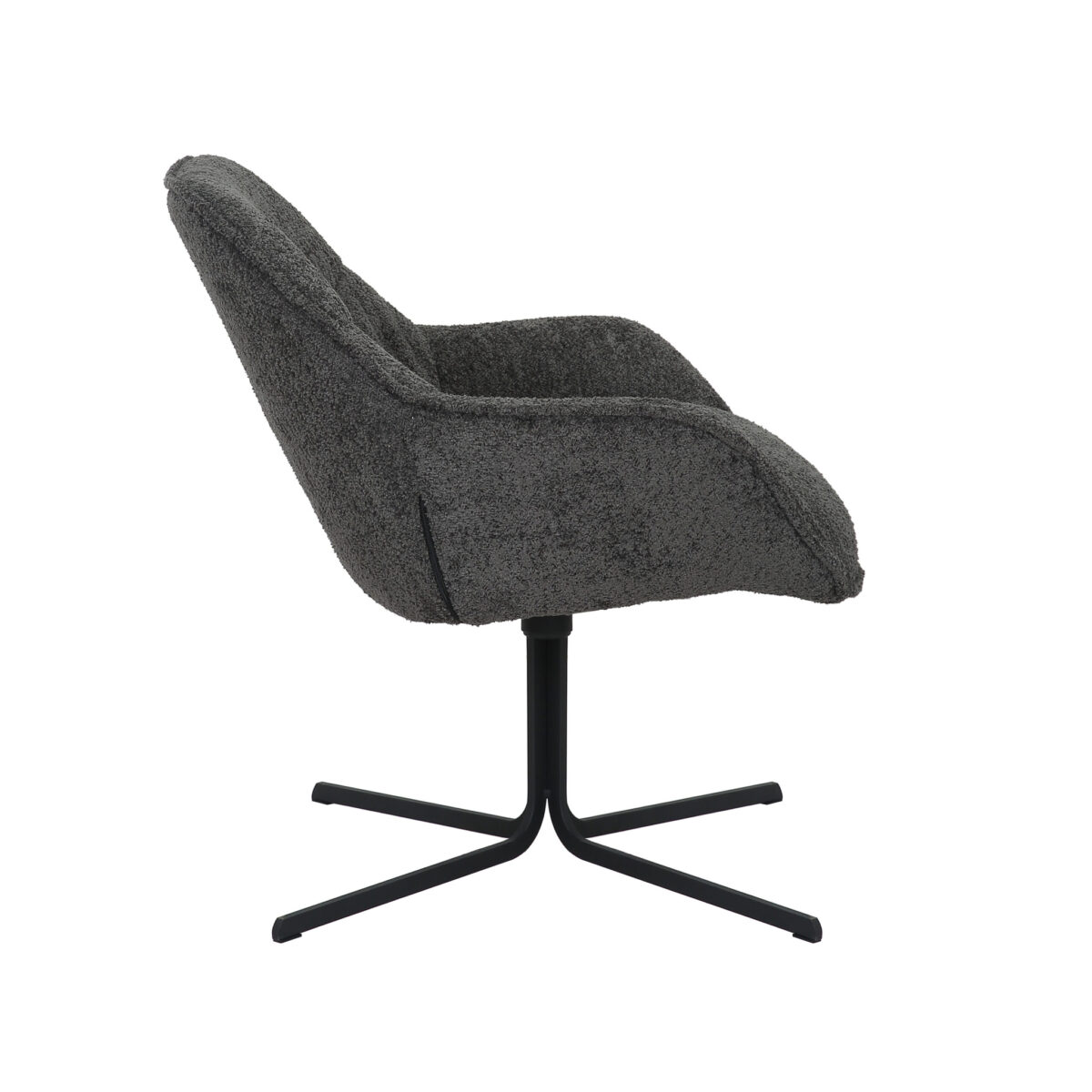 Fauteuil Mila | Donker Grijs - Afbeelding 5