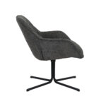 Fauteuil Mila | Donker Grijs - Afbeelding 5