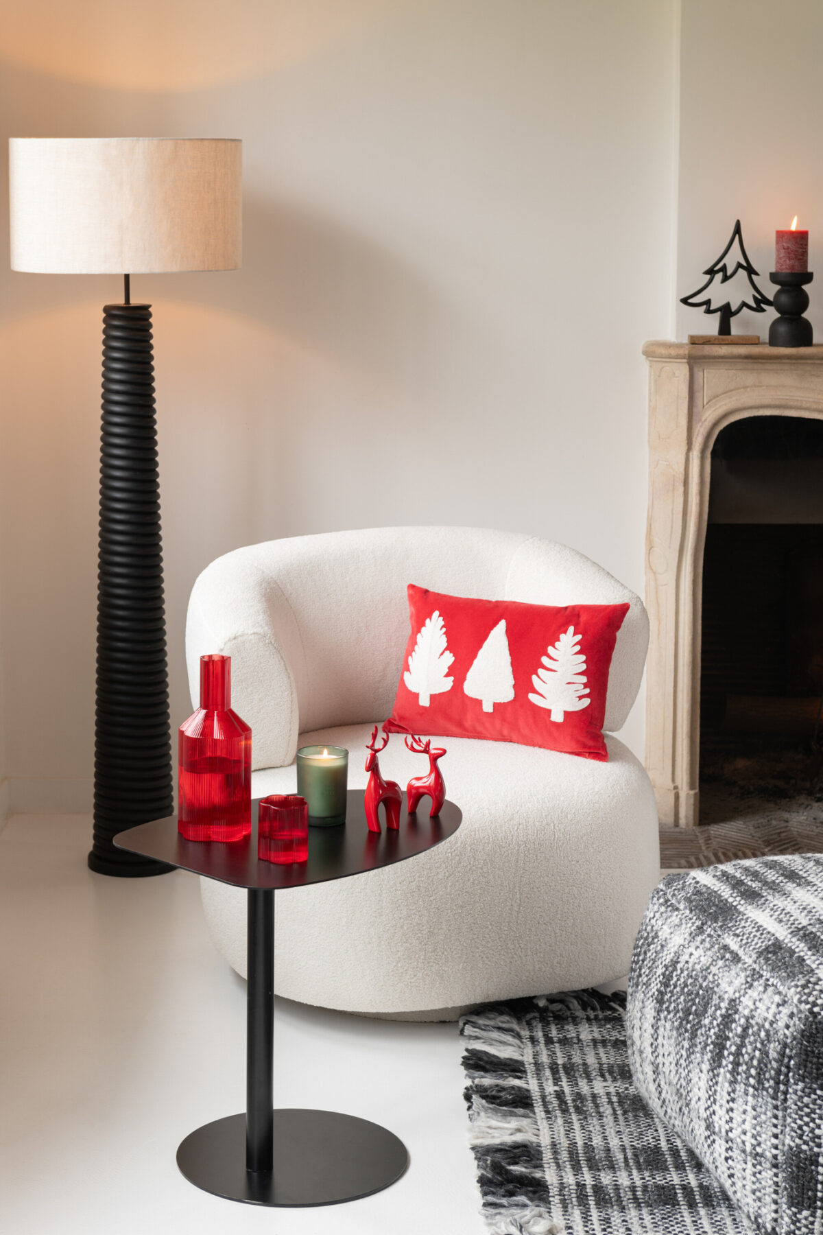 Lounge Seat Universe Wit Schuim/Stof - Afbeelding 5