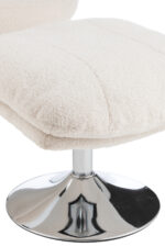 Relaxstoel + Voetenbankje Lay Room/Zilver - Afbeelding 5