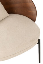Ligstoel Lone Ply Wood Bruin/Grijs - Afbeelding 6