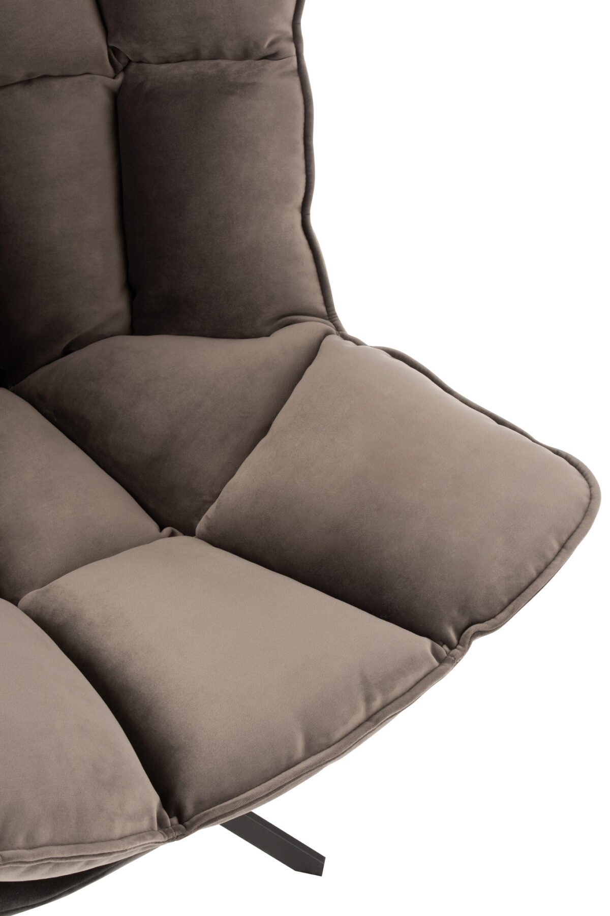 Stoel Relax Kussen Grijs Metaal - Afbeelding 6