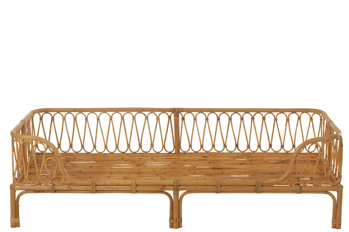 Bed Pierre Rotan Natuurlijk - Afbeelding 7